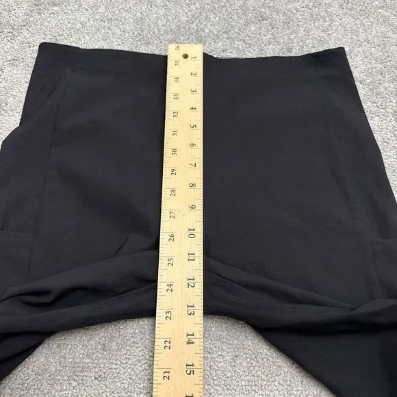 Athleta Wander Slim Cargo Outdoor Pants Womens 12 Black High Rise Stretch 32x28 - Picture 10 of 15